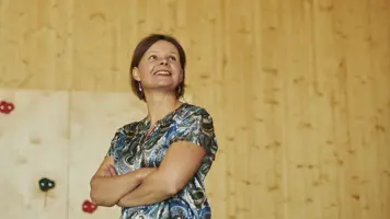 True or false: Wood as a construction material is good for health?